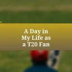 A Day in My Life as a T20 Fan