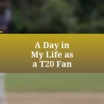 A Day in My Life as a T20 Fan