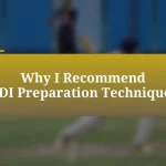 Why I Recommend ODI Preparation Techniques